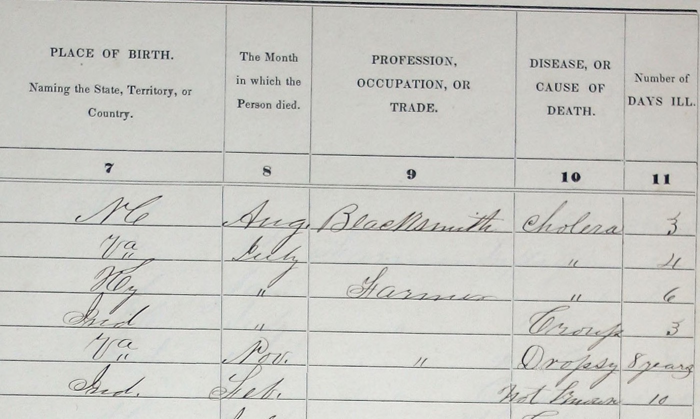 Daily Ancestor: learn to read old family records